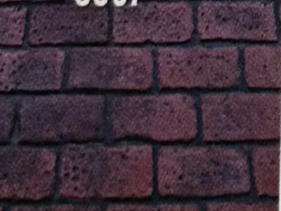 Old Chicago Running Bond stamped concrete pattern sample #8507