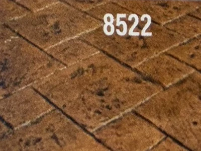 Tetra Stone stamped concrete pattern sample #8522
