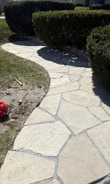 Flagstone Walkway