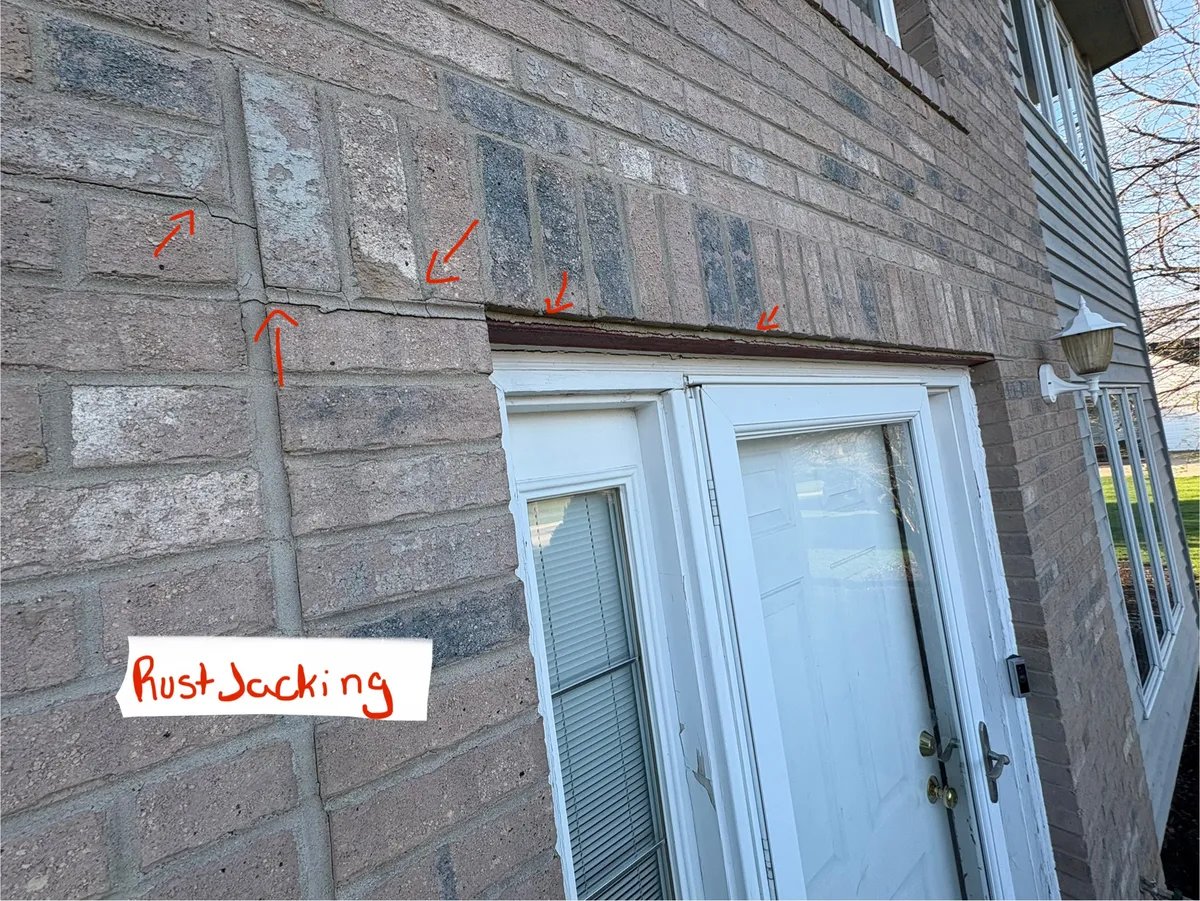 Steel Lintel Replacement